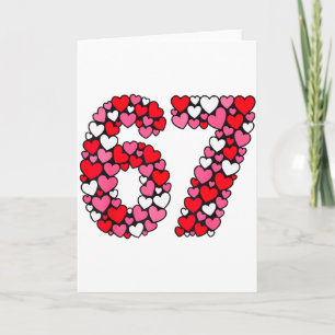 Valentine’s Day 67 Meme Filled With Hearts Funny S Card