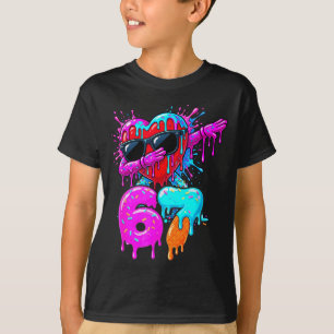 Valentine’s Day 67 Six Seven 6 7 Valentine Dabbing T-Shirt