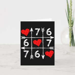 Valentine’s Day 67 Six Seven Meme Love 6 7 Heart C Card