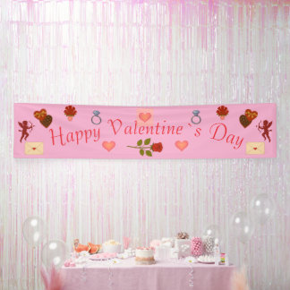 Valentine`s Day Banner