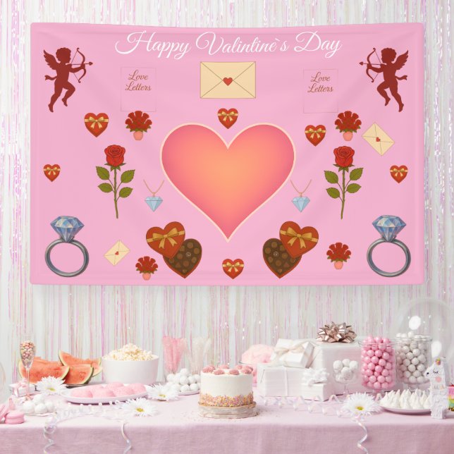 Valentine`s Day Banner  (Party)