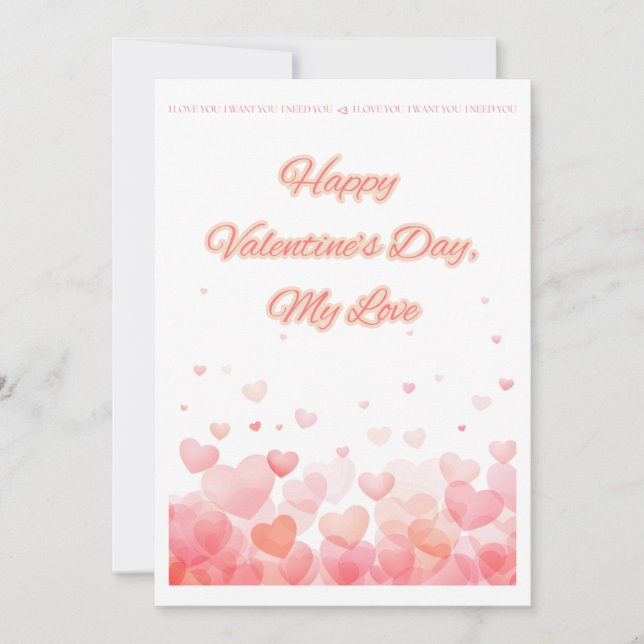 Valentine’s Day card  (Front)