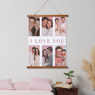 Valentine’s Day Custom Photos Tapestry Wall Decor