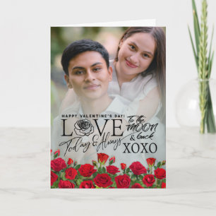 Valentine’s Day Cute Romantic Photo Card