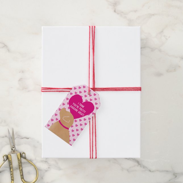 Valentine’s Day Doggone Great Gift Tag (With Twine)