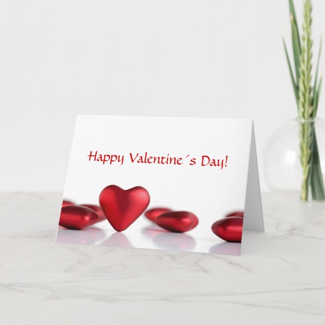 Valentine´s Day folded card (Front)