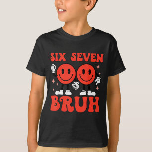 Valentine’s Day Funny 67 Meme Six Seven 6 7 Valent T-Shirt
