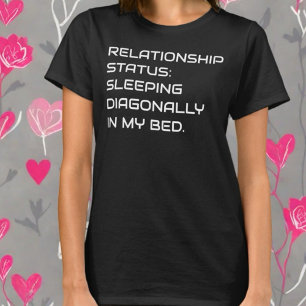 Valentine’s Day funny monogram relationship quote  T-Shirt