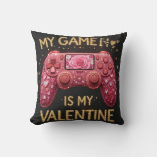 valentine´s day game throw pillow