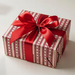 Valentine’s Day Gift Wrap Cute Love