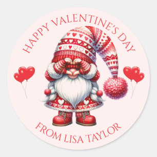 Valentine’s Day Gnome Sticker 