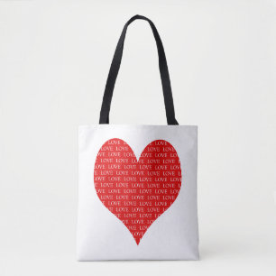 Valentine’s Day Heart Tote Bag