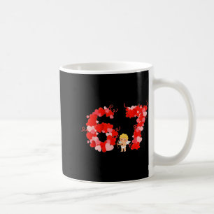 Valentine’s Day Hearts 67 Meme Six Seven 6 7 Cute  Coffee Mug