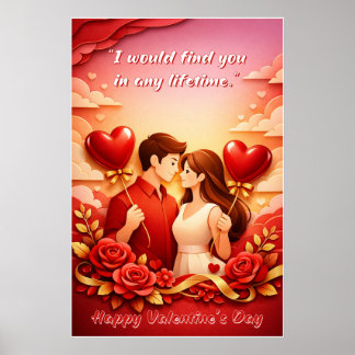 Valentine’s Day Love Quote Poster