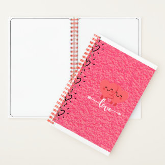 Valentine’s Day Love Sketch Notebook – Pink Hearts