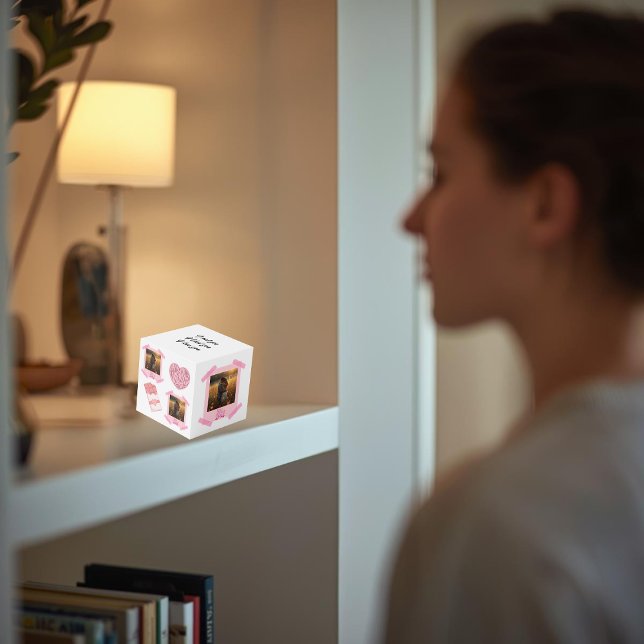 Valentine’s Day Personalized Photo Cube (Créateur téléchargé)