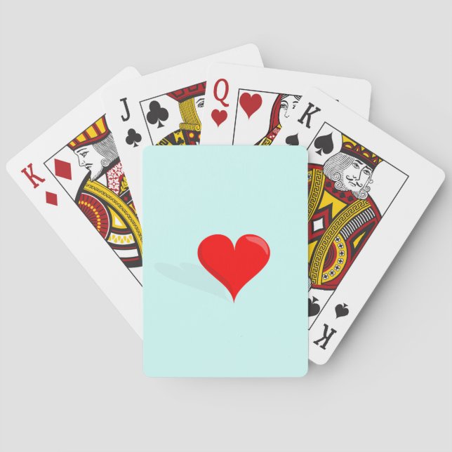 Valentine’s Day Playing Card (Back)