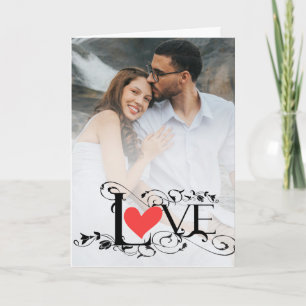 Valentine’s Day Romantic Love Photo Card