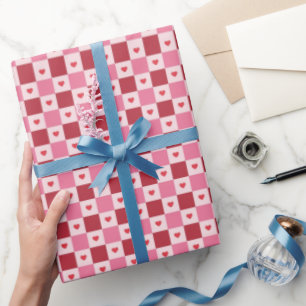 Valentine’s Day, romantic wrapping paper, love gif Paper