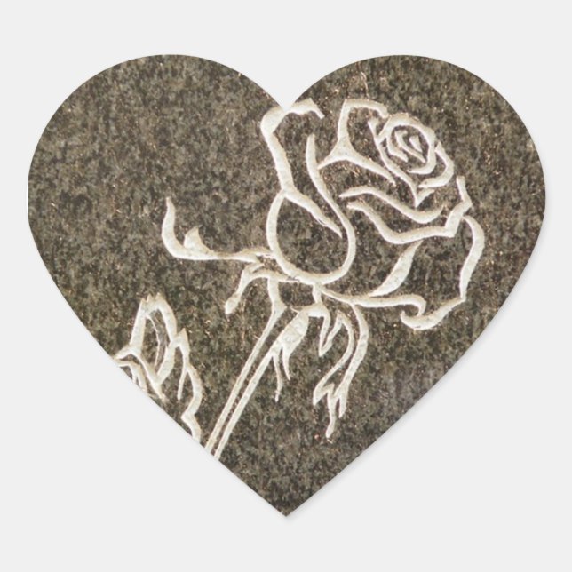 Valentine’s Day Rose Sticker (Front)