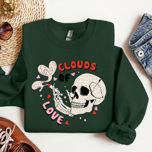 Valentine’s Day skeleton shirt, Valentine's gift Sweatshirt