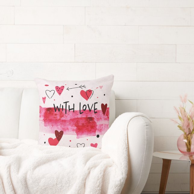 Valentine´s day throw pillow (Couch)