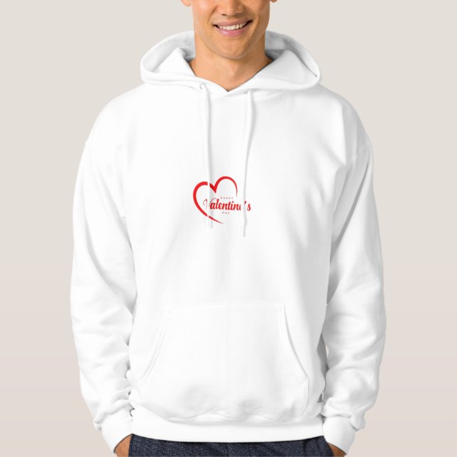 Valentine’s Love T-Shirt Hoodie (Front)