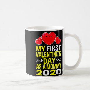Valentine Shirts For Mom Mommy Mothers Gifts First Coffee Mug
