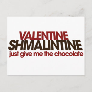 Valentine Shmalintine Holiday Postcard