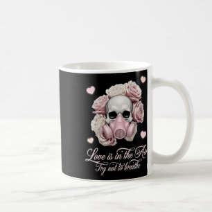 Valentine Skull Gas Mask Love Aesthetic  Coffee Mug