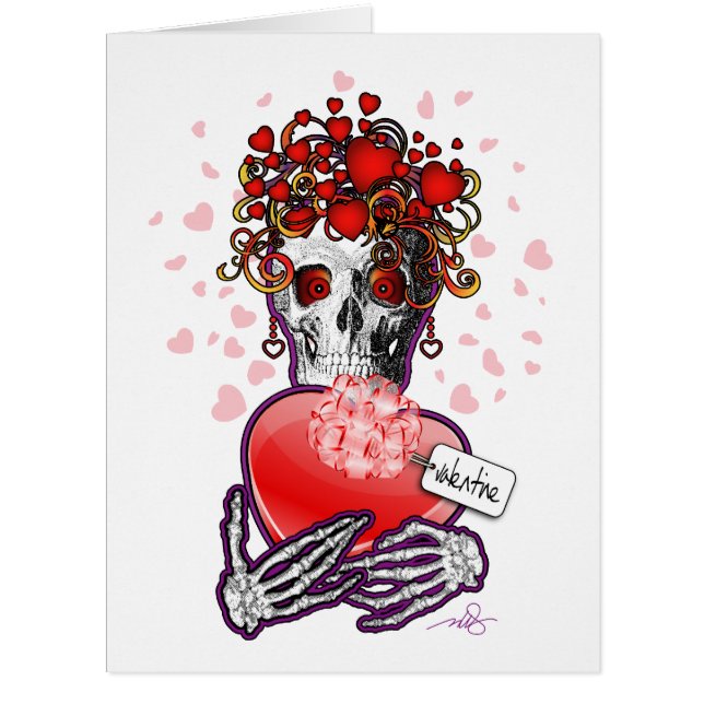 Valentine Skull Love (Front)