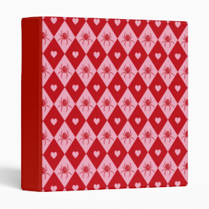 Valentine Spiders Binder
