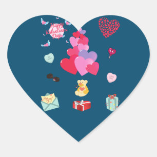 " VALENTINE" STICKERS