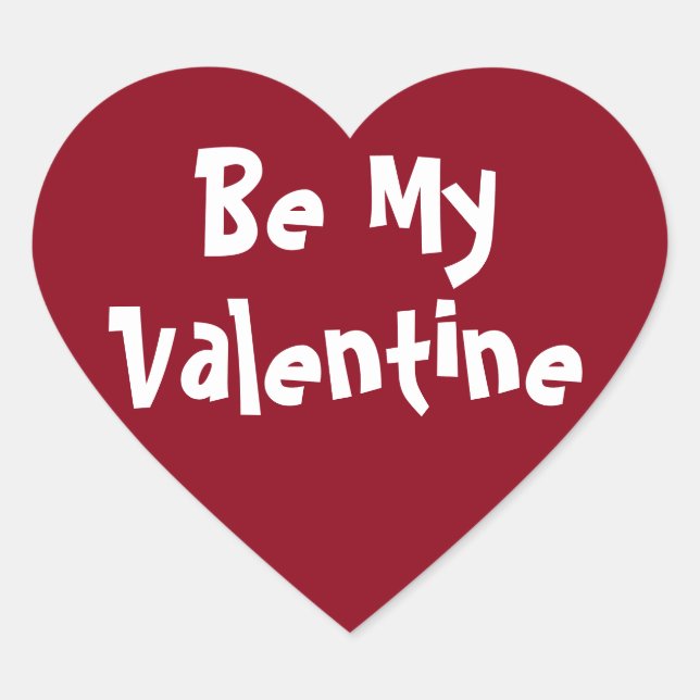 Valentine stickers by dalDesignNZ (Front)