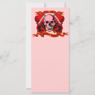 Valentine Tattoo Skull Hearts