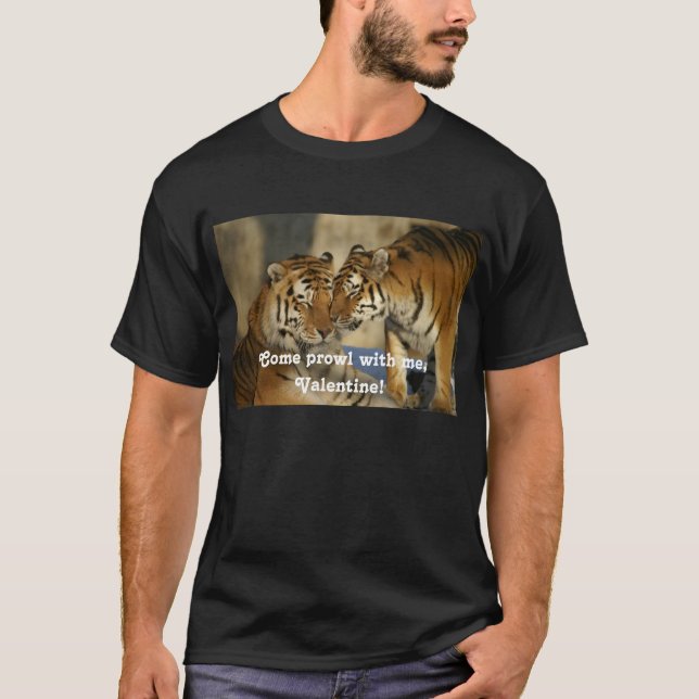 Valentine Tigers T-Shirt (Front)