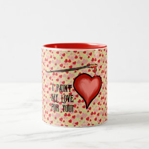 Valentine     Two-Tone coffee mug