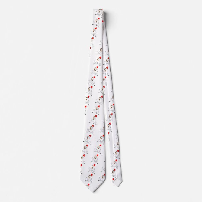 Valentine Unicorn Tie (Front)