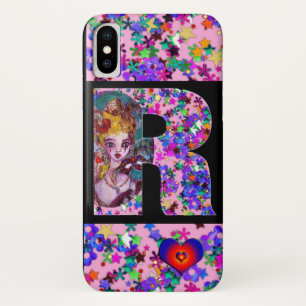 VALENTINE VENETIAN MASQUERADE MONOGRAM R LETTER Case-Mate iPhone CASE