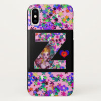 VALENTINE VENETIAN MASQUERADE MONOGRAM Z LETTER