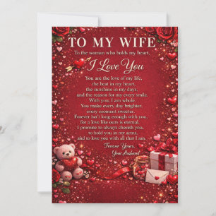 Valentine Vibes Thank You Card