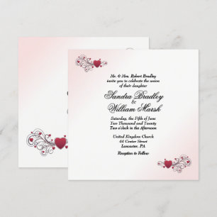 Valentine Wedding Invitation