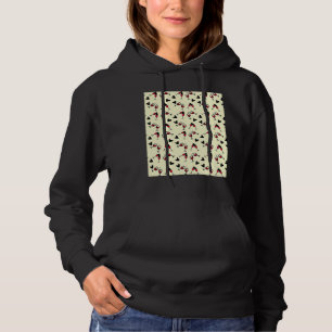 Valentine Wine Love Graphic Hoodie