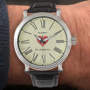 Valentine with Hearts Watch