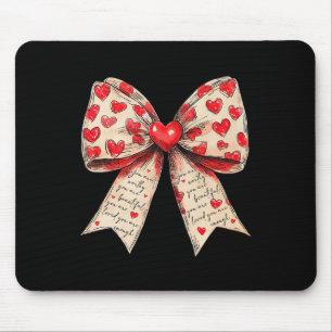 Valentine You Are Loved Worthy Enough Coquette Hea Mouse Pad