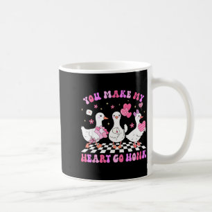 Valentine You Make My Heart Go Honk Silly Goose Gi Coffee Mug