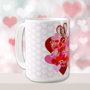 Valentine You Make My Heart Pop Coffee Mug