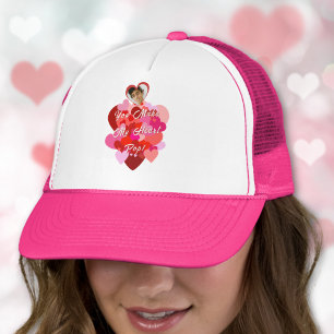 Valentine You Make My Heart Pop Trucker Hat