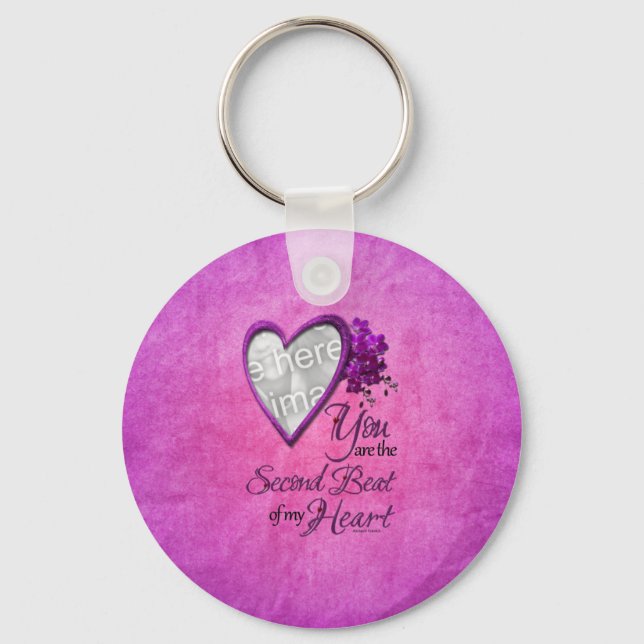 Valentines - 2nd Beat of My Heart Keychain (Front)