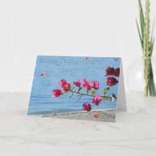 Valentine's Beach Card